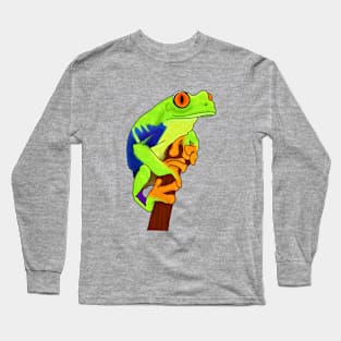 Red eyes frog Long Sleeve T-Shirt